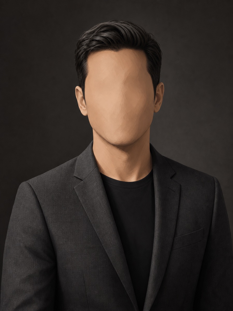 Anonymous illustrated portrait for Şenol
