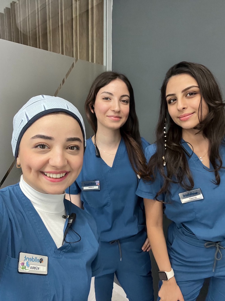 The Welldent dental assistant team together