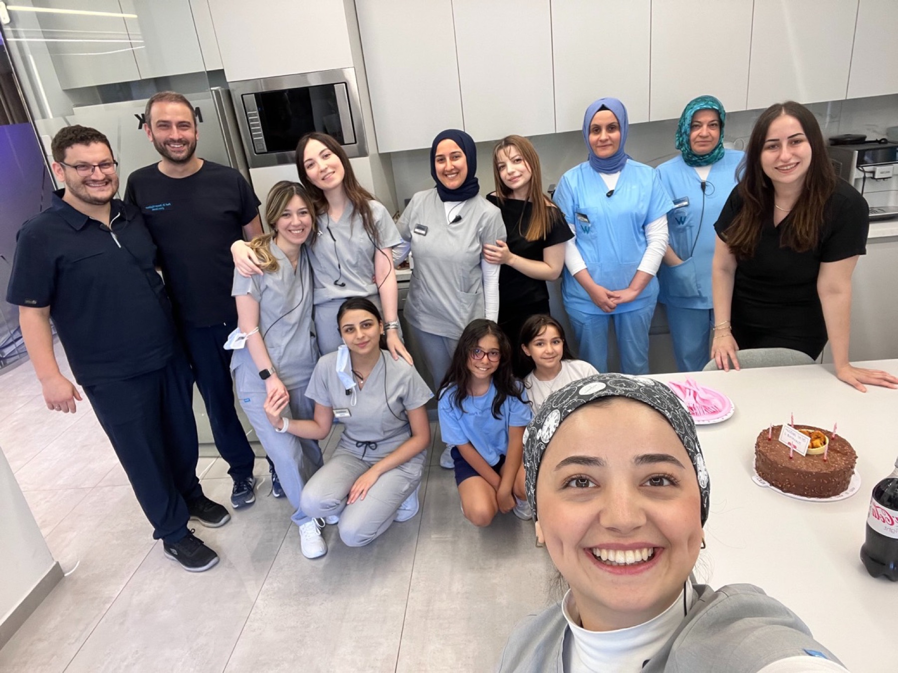 Uyum içinde çalışan Welldent ekibi