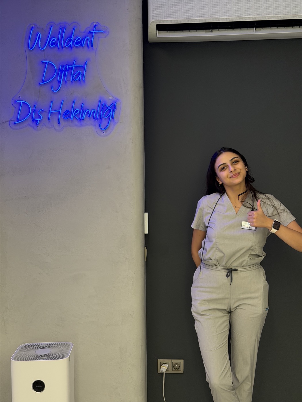 Temporary staff portrait for Özge