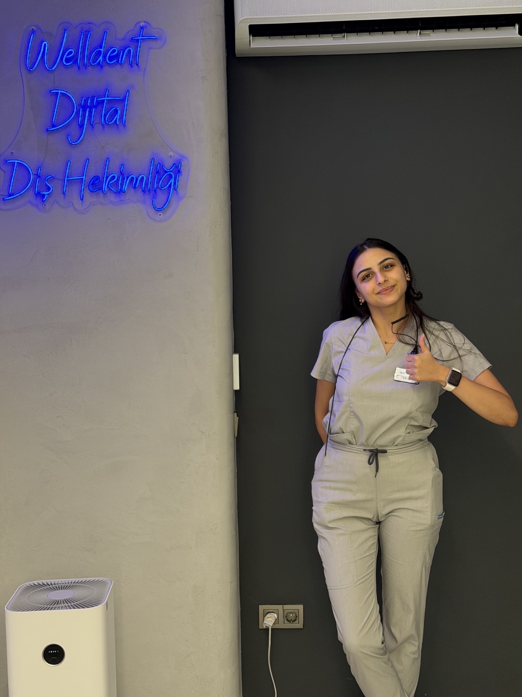 Temporary staff portrait for Tuana