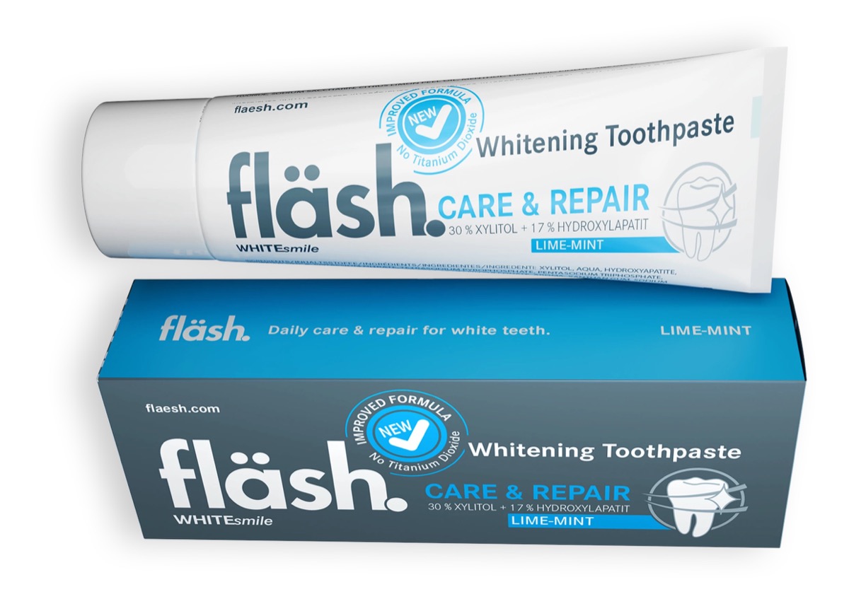 Fläsh Care & Repair whitening toothpaste